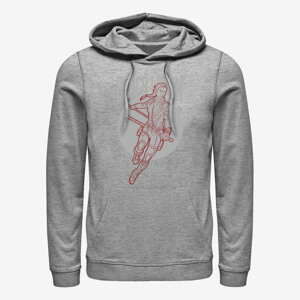 Queens Marvel Avengers: Endgame - Black Widow Simplicity Unisex Hoodie Heather Grey