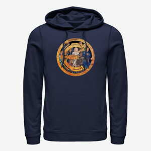 Queens Marvel The Eternals - ETERNALS BADGE GROUP SHOT Unisex Hoodie Navy Blue