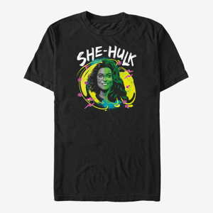 Queens Marvel She-Hulk: Attorney at Law - She Hulk Surfer Style Unisex T-Shirt Black