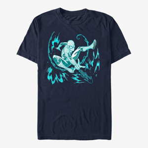 Queens Marvel Spider-Man Classic - Web Shots Unisex T-Shirt Navy Blue