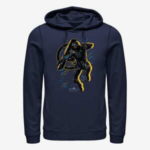 Queens Marvel Avengers: Endgame - Ronin Splatter Unisex Hoodie Navy Blue