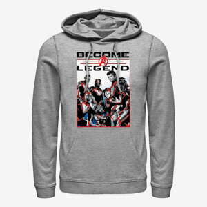 Queens Marvel Avengers: Endgame - Legendary Group Unisex Hoodie Heather Grey