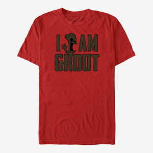 Queens Marvel GOTG 2 - Guardians Line Up Unisex T-Shirt Red