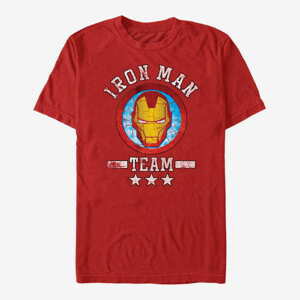 Queens Marvel Avengers Classic - Iron Team Stuff Unisex T-Shirt Red