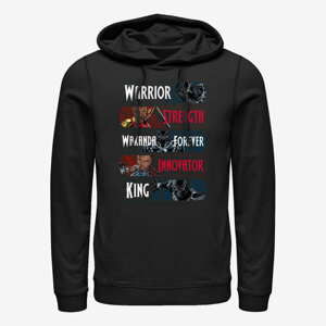 Queens Marvel Avengers Classic - Wakanda Trio Unisex Hoodie Black