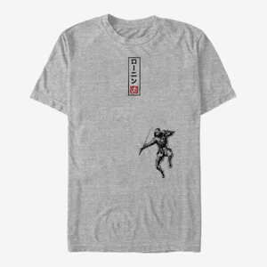 Queens Marvel Avengers: Endgame - Ronin Inkblock Unisex T-Shirt Heather Grey