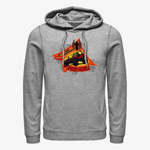 Queens Marvel Spider-Man Classic - Spider-Mobile Adventures Unisex Hoodie Heather Grey