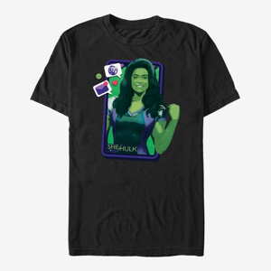 Queens Marvel She-Hulk: Attorney At Law - She Hulk Palm Trees Unisex T-Shirt Black