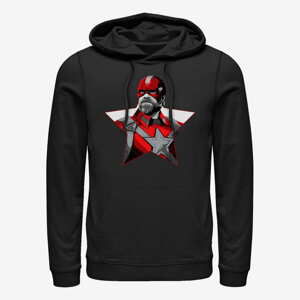 Queens Marvel Black Widow: Movie - Red Guardian Star Unisex Hoodie Black