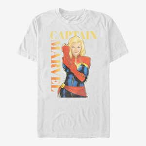Queens Marvel Avengers Classic - Cap Marv Unisex T-Shirt White