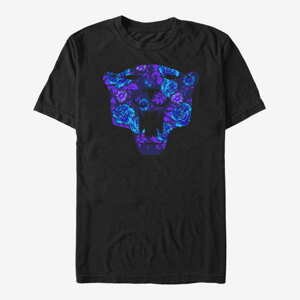 Queens Marvel Avengers Classic - Panther Rose Unisex T-Shirt Black