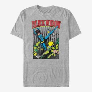 Queens Marvel Avengers Classic - Kick That Gun Unisex T-Shirt Heather Grey