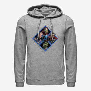 Queens Marvel Avengers: Endgame - Square Box Unisex Hoodie Heather Grey