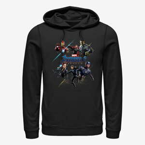 Queens Marvel Avengers: Endgame - Heros Logo Unisex Hoodie Black