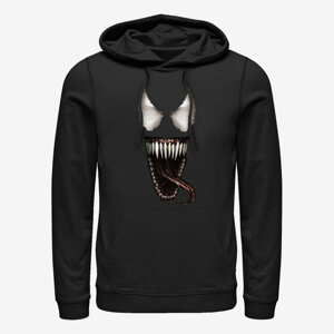 Queens Marvel - Venom MouthOpen Unisex Hoodie Black