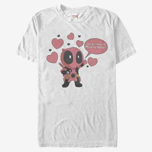 Queens Marvel Deadpool - Love Tacos Unisex T-Shirt White