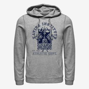 Queens Marvel X-Men - XMEN BLACKBIRD PILOT Unisex Hoodie Heather Grey