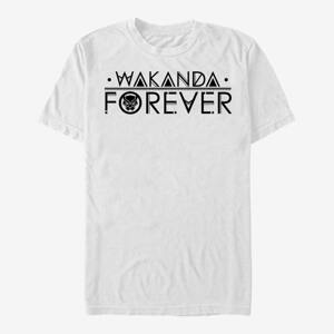 Queens Marvel Avengers Classic - Straight Wakanda Unisex T-Shirt White