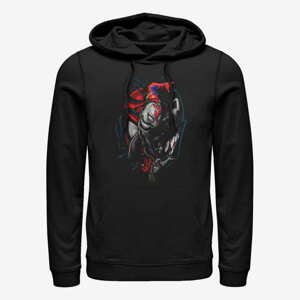 Queens Marvel - SPIDERMAN REG W SYMBOL Unisex Hoodie Black