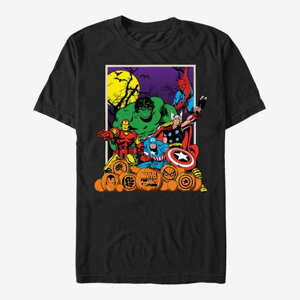 Queens Marvel Avengers Classic - Halloween Pals Unisex T-Shirt Black