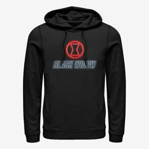 Queens Marvel - BLACK WIDOW NEON Unisex Hoodie Black