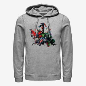 Queens Marvel - Venom Avengers Unisex Hoodie Heather Grey