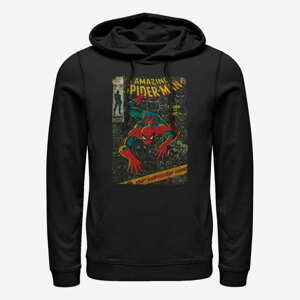 Queens Marvel Spider-Man Classic - Spidey Front Cover Unisex Hoodie Black