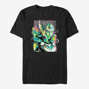 Queens Marvel Thor: Love and Thunder - Female Thor Pastel Unisex T-Shirt Black