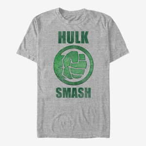 Queens Marvel Avengers Classic - Hulk It Unisex T-Shirt Heather Grey