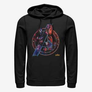 Queens Marvel Avengers: Infinity War - Team Neon Unisex Hoodie Black