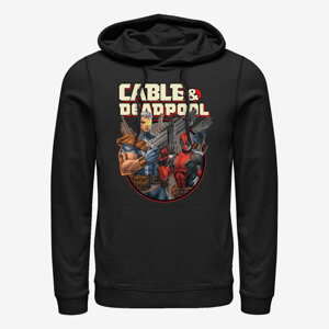 Queens Marvel Deadpool - Double Trouble Unisex Hoodie Black