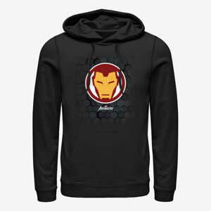 Queens Marvel - Ironman Hex Unisex Hoodie Black