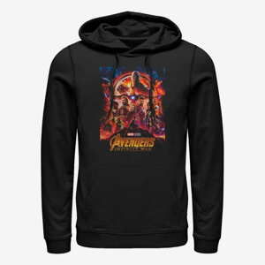 Queens Marvel Avengers: Infinity War - InfinityWar Poster Unisex Hoodie Black