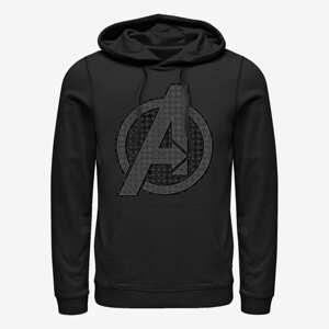 Queens Marvel Avengers: Endgame - Endgame Grayscale Logo Unisex Hoodie Black