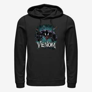 Queens Marvel Spider-Man Classic - Venom Jumps Unisex Hoodie Black