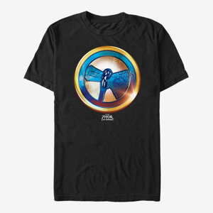 Queens Marvel Thor: Love and Thunder - Stormbreaker Gold Unisex T-Shirt Black