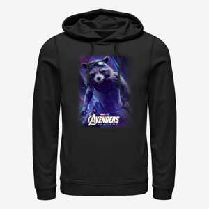 Queens Marvel Avengers: Endgame - Space Raccon Unisex Hoodie Black