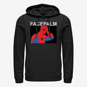 Queens Marvel Spider-Man Classic - Facepalm Spidey Unisex Hoodie Black