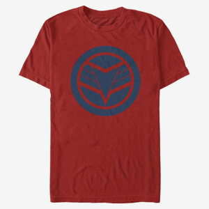 Queens Marvel The Falcon and the Winter Soldier - Blue Shield Unisex T-Shirt Red