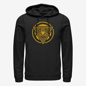 Queens Marvel Thor: Love and Thunder - Asgard Badge Unisex Hoodie Black