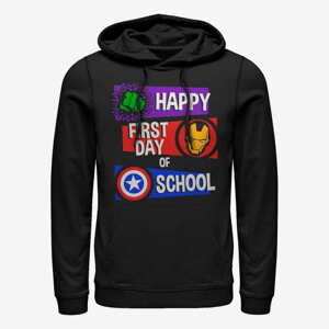 Queens Marvel - HAPPY FIRST DAY OF SCHOOL Unisex Hoodie Black