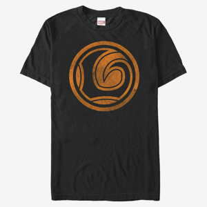 Queens Marvel Avengers Classic - Loki Orange Unisex T-Shirt Black