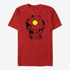 Queens Marvel GOTG 2 - Side View Star Unisex T-Shirt Red