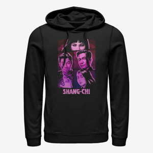 Queens Marvel Shang-Chi - Neon Panel Shang Unisex Hoodie Black