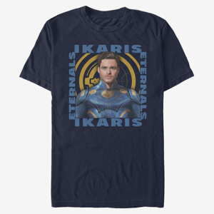 Queens Marvel The Eternals - IKARIS HERO BOX Unisex T-Shirt Navy Blue