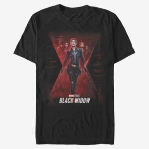 Queens Marvel Black Widow - Official Poster Unisex T-Shirt Black