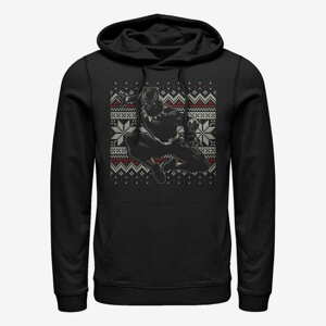 Queens Marvel Avengers Classic - Panther Holiday Unisex Hoodie Black