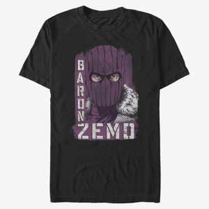 Queens Marvel The Falcon and the Winter Soldier - Named Zemo Unisex T-Shirt Black