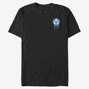 Queens Marvel - Venomized America Badge Unisex T-Shirt Black