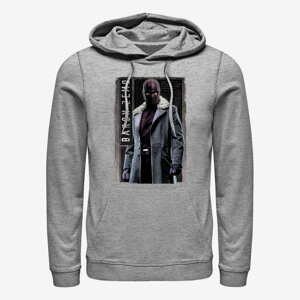 Queens Marvel The Falcon and the Winter Soldier - Baron Panel Unisex Hoodie Heather Grey